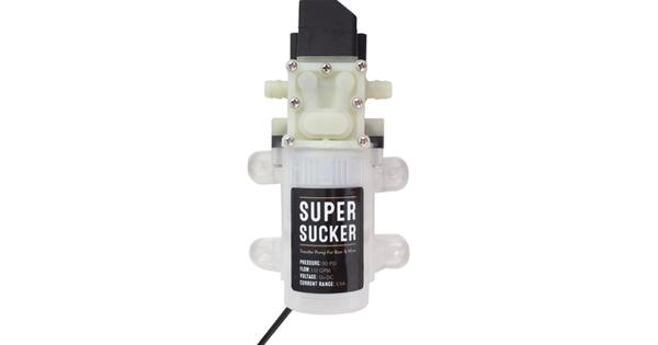 Super Sucker Self Priming Pump Hevertpumpe for 10mm slange - Ølbrygging AS