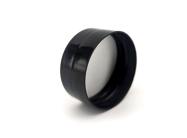 Black Plastic cap