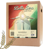Bella Sera Italian Pilsner Allgrain Ølse Lys, lett og forførende frisk!
